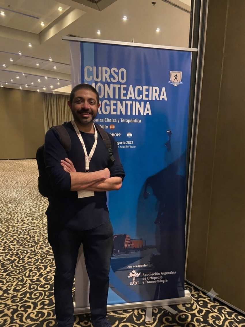Dr. Eduardo Otero Venegas en curso Monteaceira Argentina