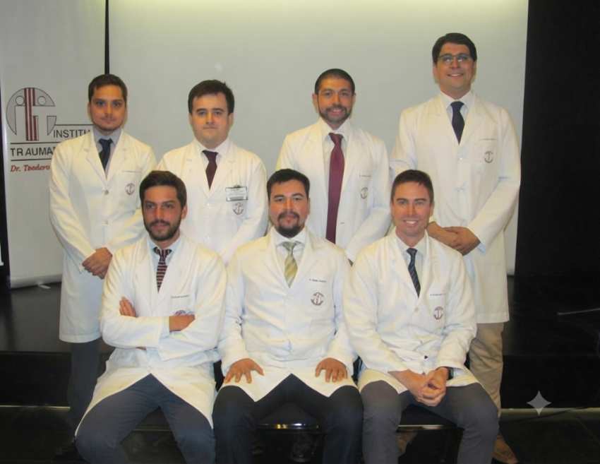 Equipo de traumatólogos del Instituto de Traumatología